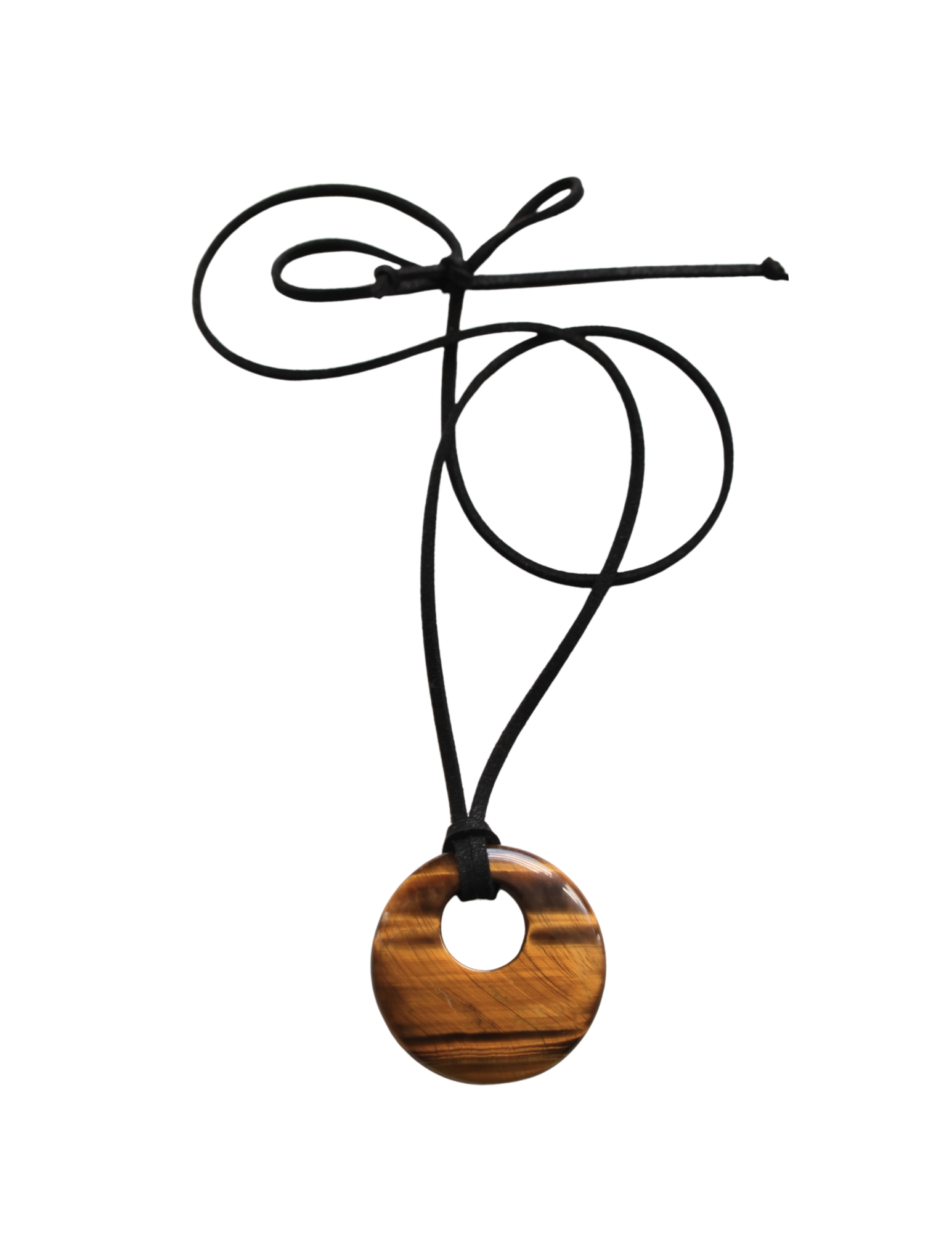 ojo de tigre necklace