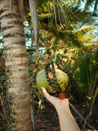 papaya necklace